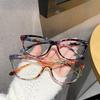 Flower glasses frame anti-blue reading glasses fashion reading glasses cat eye dopamine vitality dopamine frame