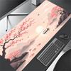Cherry blossom Mouse Pads Pc Accessories Desk Mat Desk Interior Setup Mousepad Gamer Playmat Room Decoration Rug Big Mousepepad