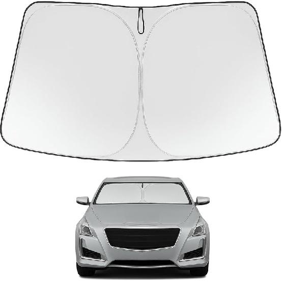 Складная солнцезащитная шторка на лобовое стекло Proadsy 2025 для RAV4, подходит для кроссовера RAV-4 SUV Crossover, TRD Off-Road, LE XLE Premium Limited.