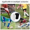 Mini Soccer Shin Guards for Kids Adults Hard Anti-Collision Miniature Shin Pads EVA Foam Padding Calf Protector for Football Training