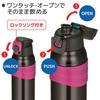 Термос-бутылка для спорта Thermos 1.0 л Угольно-розовый FJC-1000 CH-PK 1000 мл