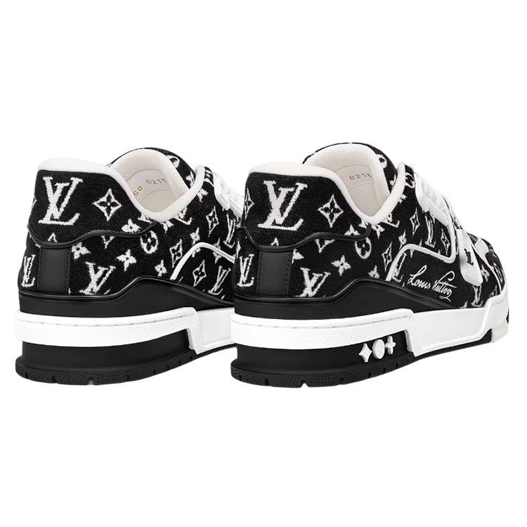 Louis Vuitton Кроссовки Lv Trainer 'Черный Монограмма' 1ABFTE