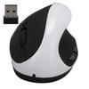 Right Handed Ergonomic Mouse Adjustable DPI 2.4G Wireless Vertical Mouse for PC Laptop Tablet White