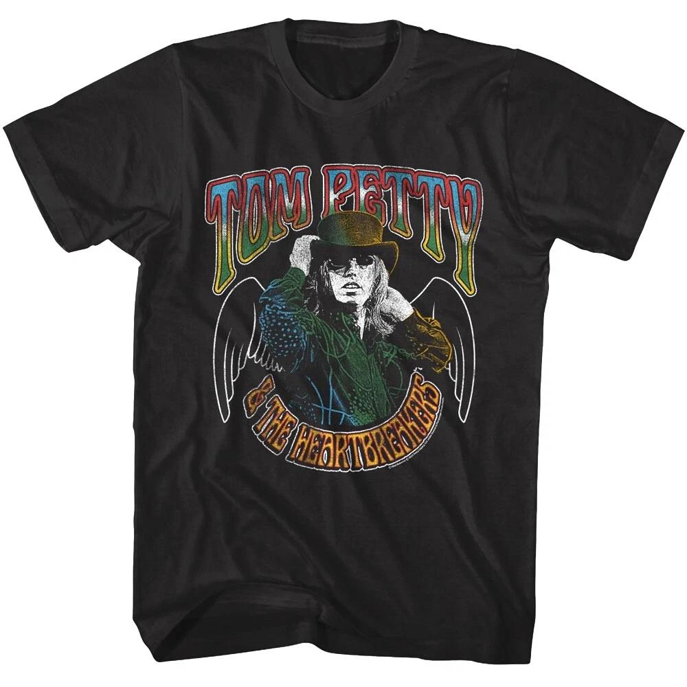Tom Petty & the Heartbreakers Winged Legend Men's T Shirt Rock Band Concert Tour