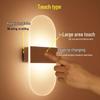 Rechargeable Touch Sensor Cordless Wall Light for Bedroom, Living Room, or Corridor
