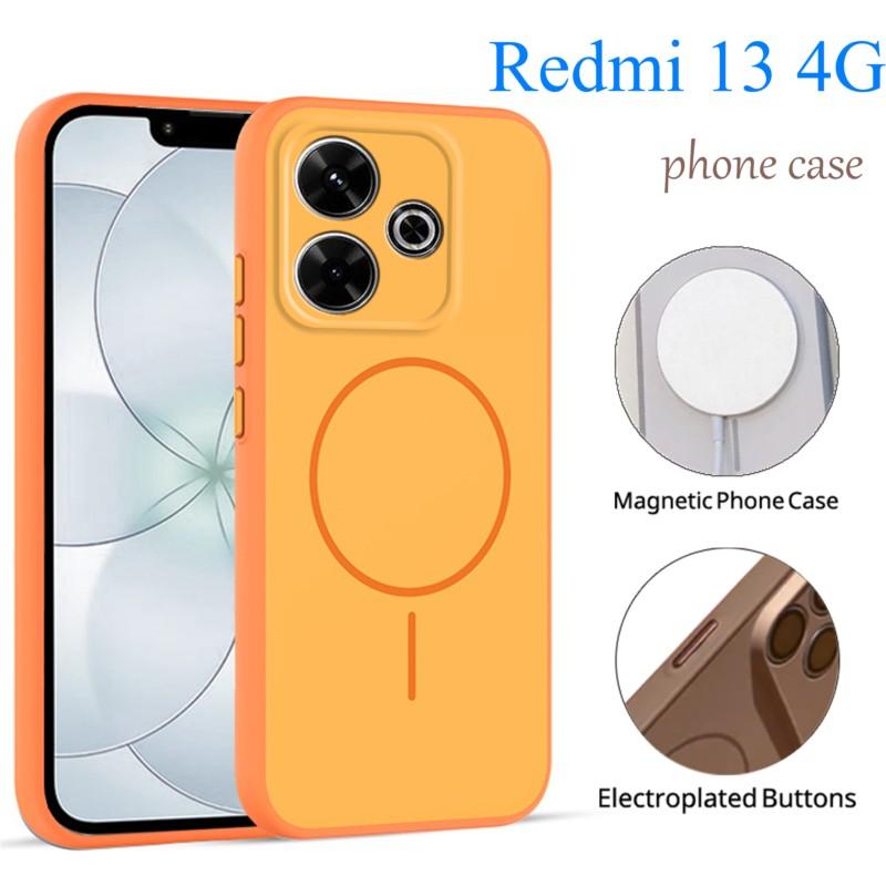 Чехол для Redmi 13 4G Чехол для Redmi 13 4G ТПУ Чехол Двухцветный Защитный чехол Для Redmi 13 5G Redmi Note 13R Poco M6 4G Poco M6 Plus