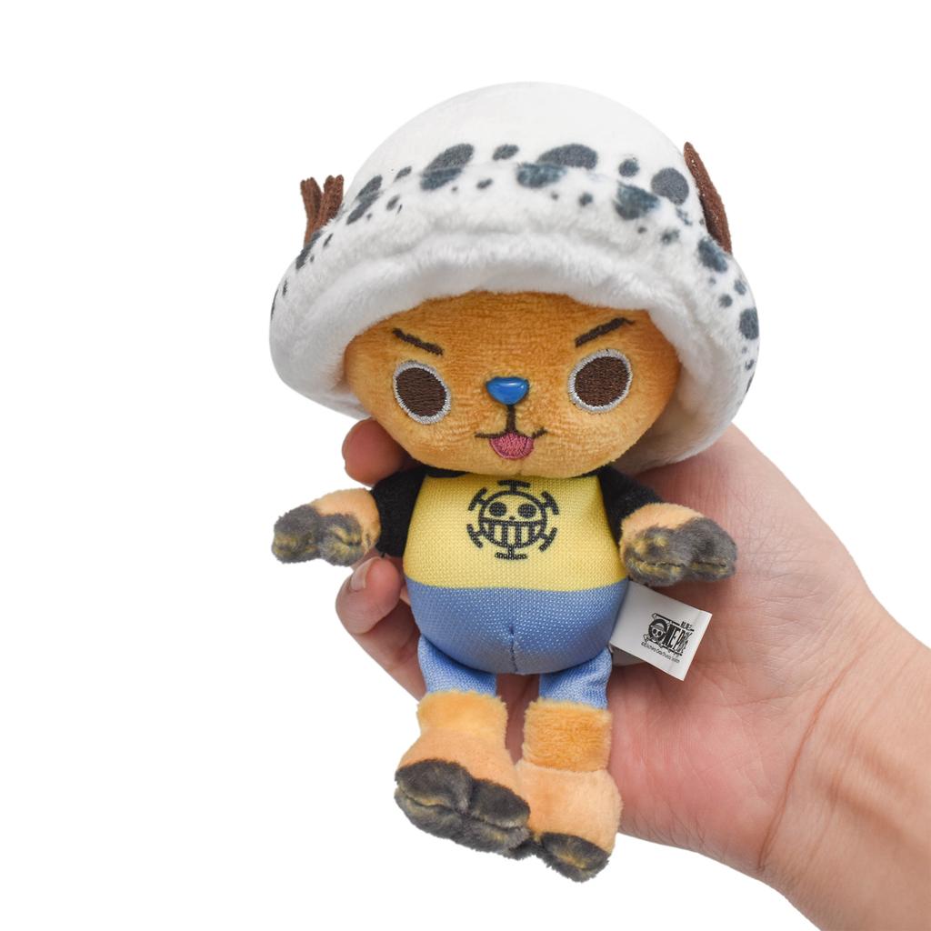 One Piece Original Plush Pendant Doll Luffy Toy Tony Anime Keychain Soft Stuffed Backpack Ornaments Toy 12cm