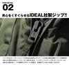 Военная куртка Летная куртка Стеганая набивка Сделано в Японии [Houston] CWU-45 Мужская (JP, Алфавит, L, Черный)