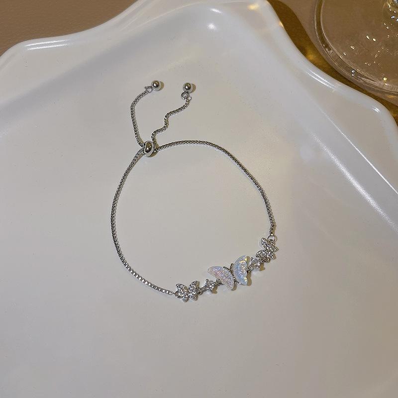 Корейский высококачественный браслет из жемчуга и титановой стали для женщин