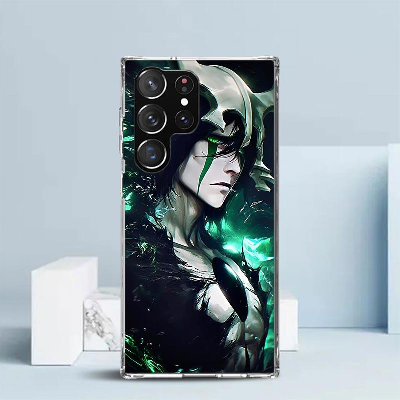 Чехол для телефона Bleach Улькиорра Сифер 4 для Samsung Galaxy S24 S25 Edge S26 Ultra S22 S23 Plus S21 + S20 FE Мягкий ТПУ Задняя крышка Gala