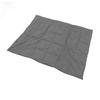 USB Heated Blanket Dark Grey 3 Temp Modes 52x43in Soft Chinlon Multi Purpose Portable Heated Blanket