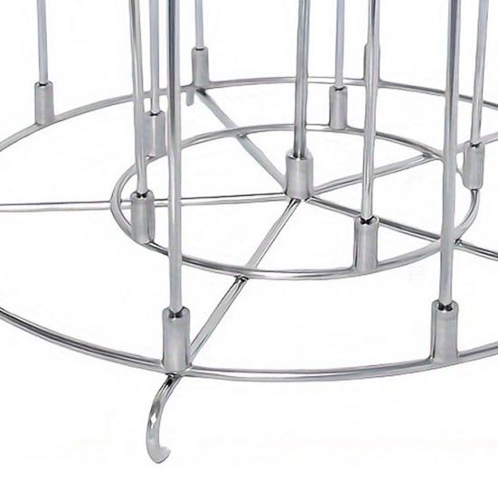 Air Fryer Skewer Stand for Ninja Foodi 8QT 15 Skewers Holder Kebabs Chicken Seafood Vegetables Stainless Steel Grill Rack for Instant Pot