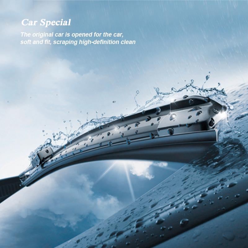 2шт автомобильные щетки стеклоочистителя для PEUGEOT 208 308 408 GT 408X 508 2008 3008 5008 E-208 E-308 E-508 E-2008 резина для лобового стекла