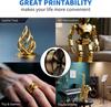 Geeetech PETG Filament Metallic Luster 1Kg 2.2lbs 1.75mm +/-0.02MM Easy to Print Fit Most 3D Printing Filament Neatly Wound FDM