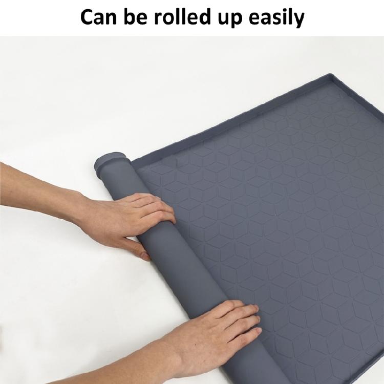 Practical Rubber Cabinet Pad Non Skid Shelf Liner For Home Organization And Hygiene