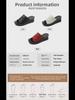 2025 Women's Summer Mid-Heel Non-Slip Wedge Sandals - Soft Bottom, Fashionable for Outdoor Wear