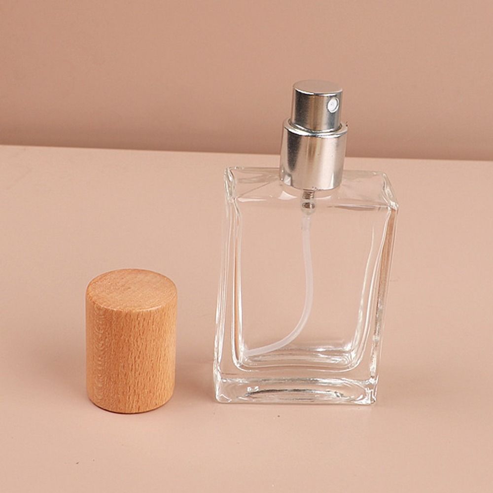 Glass Cosmetic Container 30/50ml Perfume Atomizer Bottle Portable Travel Sub-bottle Woman