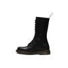 Dr. Martens 1914 Round Toe Lace-Up Mid-Calf Boots Unisex Boots Black 11855001