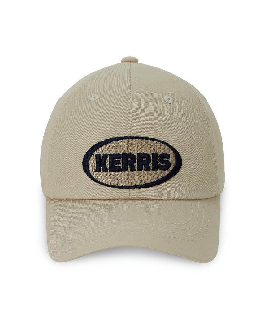 Хлопковая бейсболка с логотипом Keliseu Kerris (бежевый)