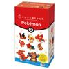Kawada Nano Block Mini Nano Pocket Monster Fire Type 1BOX 6 6 Types In Total NBMC_11S = Pieces,