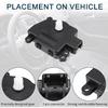 HVAC Heater Blend Air Door Control Actuator Replacement for CHRYSLER 300 Durable No.68238243AA | Air Door Actuator 2 Pcs for DODGE CHALLENGER