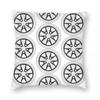 Fuchs Wheel Fuchsfelge 5 Bolt Pillowcase Polyester Linen Velvet Creative Zip Decorative Home Cushion Cover