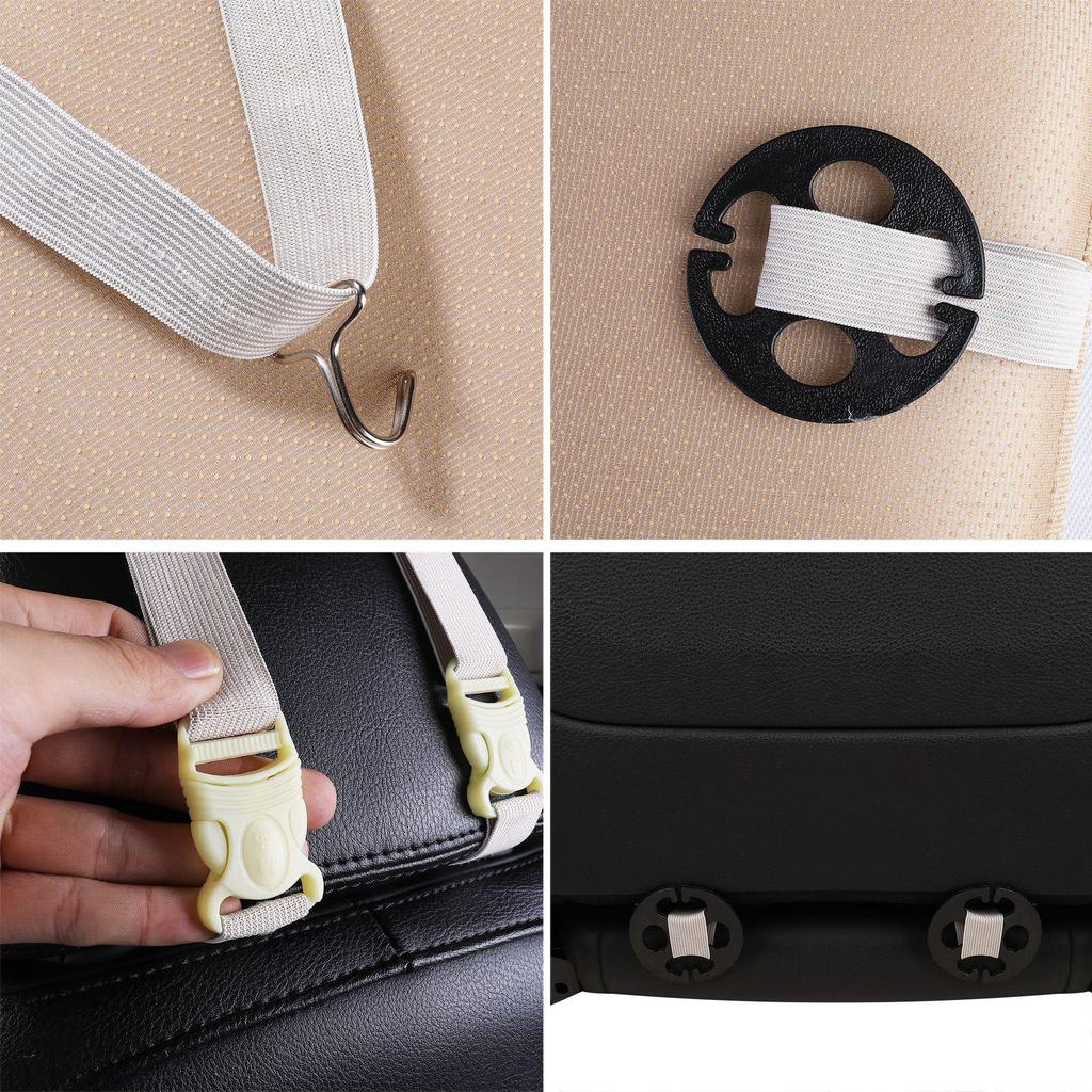 Универсальная тонкая подушка на сиденье автомобиля для талии - Всесезонная