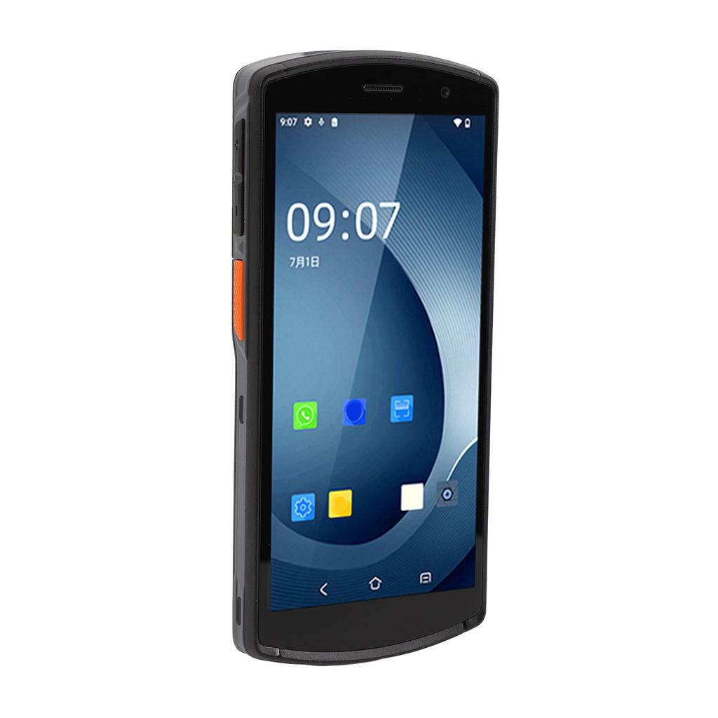 Ручной сканер штрих-кода Экспресс терминал сбора данных Цветной полноэкранный Беспроводной считыватель штрих-кода Поддержка 1D 2D NFC