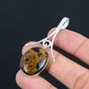 Daughters Day Deal Natural Golden Pietersite 925 Silver Wedding Sister Pendant