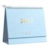 Task Checklist Pad Desk Calendar 2026-2027, Oct 2026-Dec 2027 14-Month Calendar, Large Monthly Planner for Office Desktop Planning, Organizing