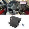 Car Suede Leather Steering Wheel Cover Trim For BMW M Sport F10 F11 F12 F30 F32 F34 F20 F22 F48 F15 F16 F25 F26 Red Blue