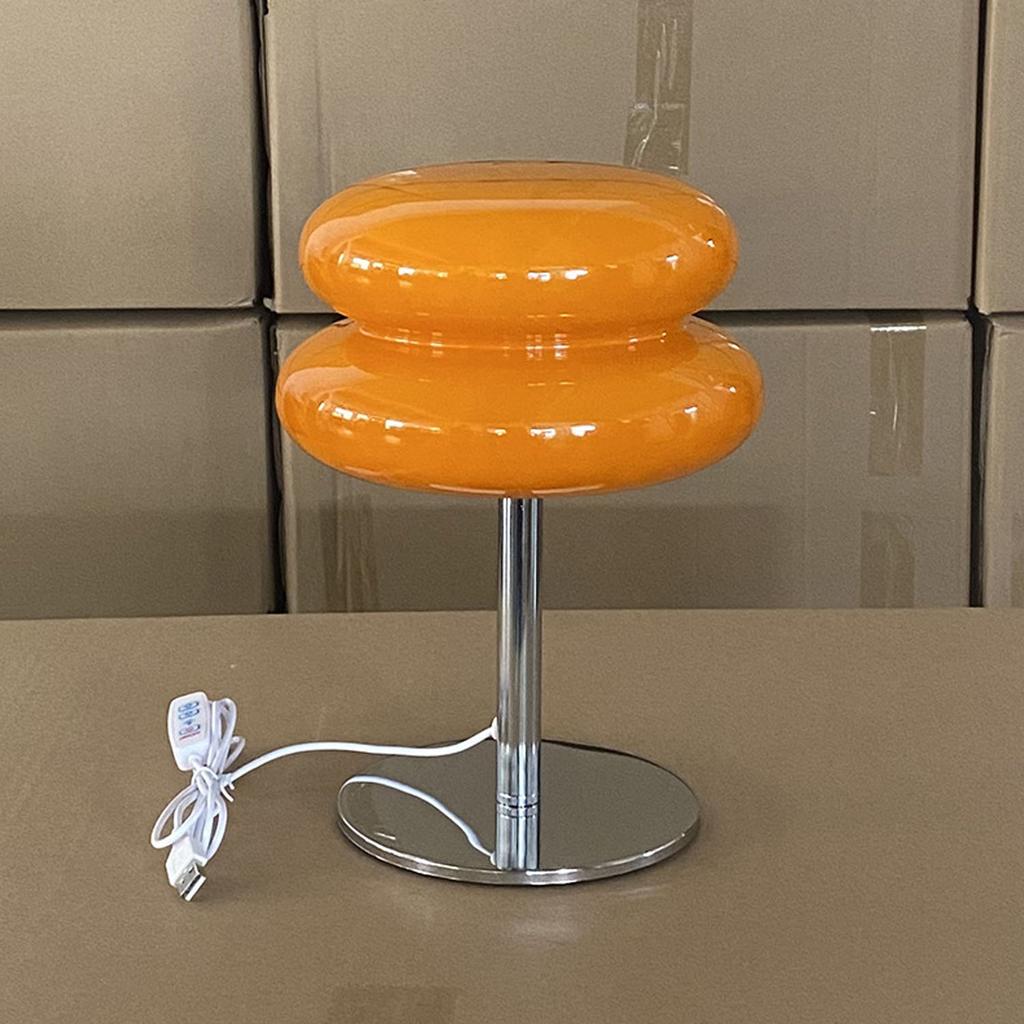 Desktop small table lamp bedroom decorative lamp Bauhaus postmodern minimalist mid-century small night light