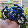1:12 Suzuki Gsx1000r R1250gs Сплавные Литые Игрушки Модели Мотоциклов Машина Со Светом Амортизация Миниатюрный Мотоцикл Подарки для Мальчиков