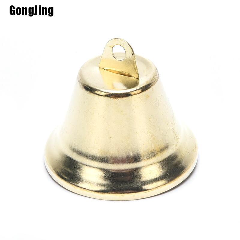 Металлические колокольчики на ёлку, 10 шт