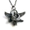 Классический ангел-кулон, ожерелье ручной работы с серафимом, молитвенный кулон, длинная цепочка на шею
