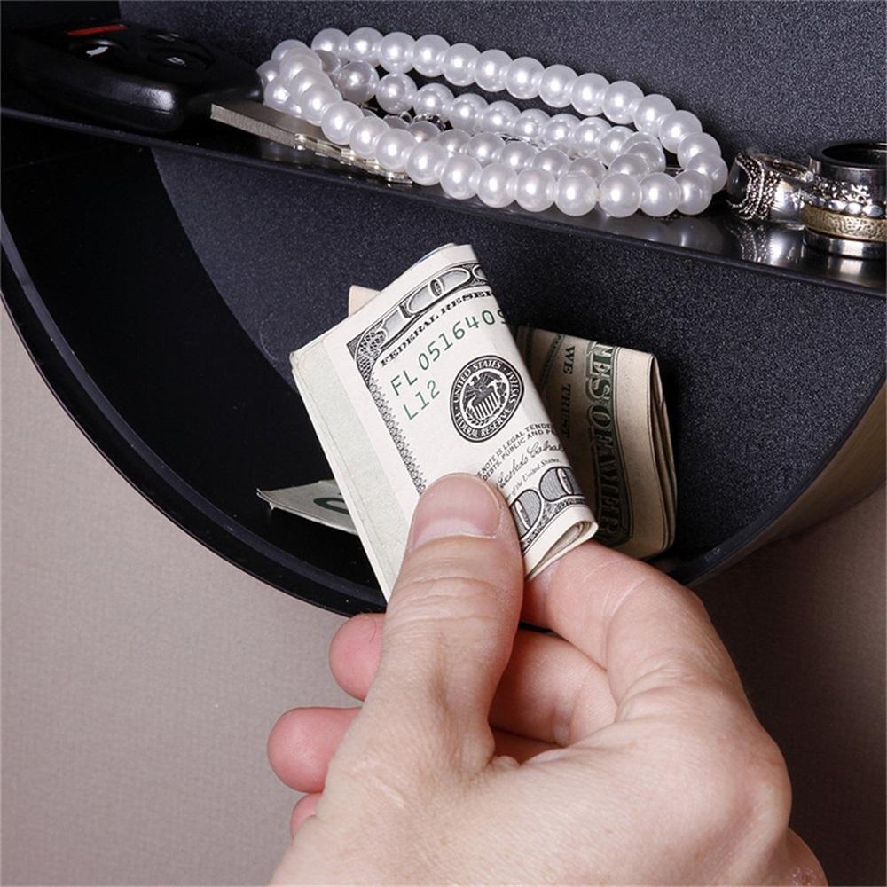 Wall Clock Hidden Stash Box Money Stash Jewelry Valuables Cash Storage Wall Clock Compartment Stash