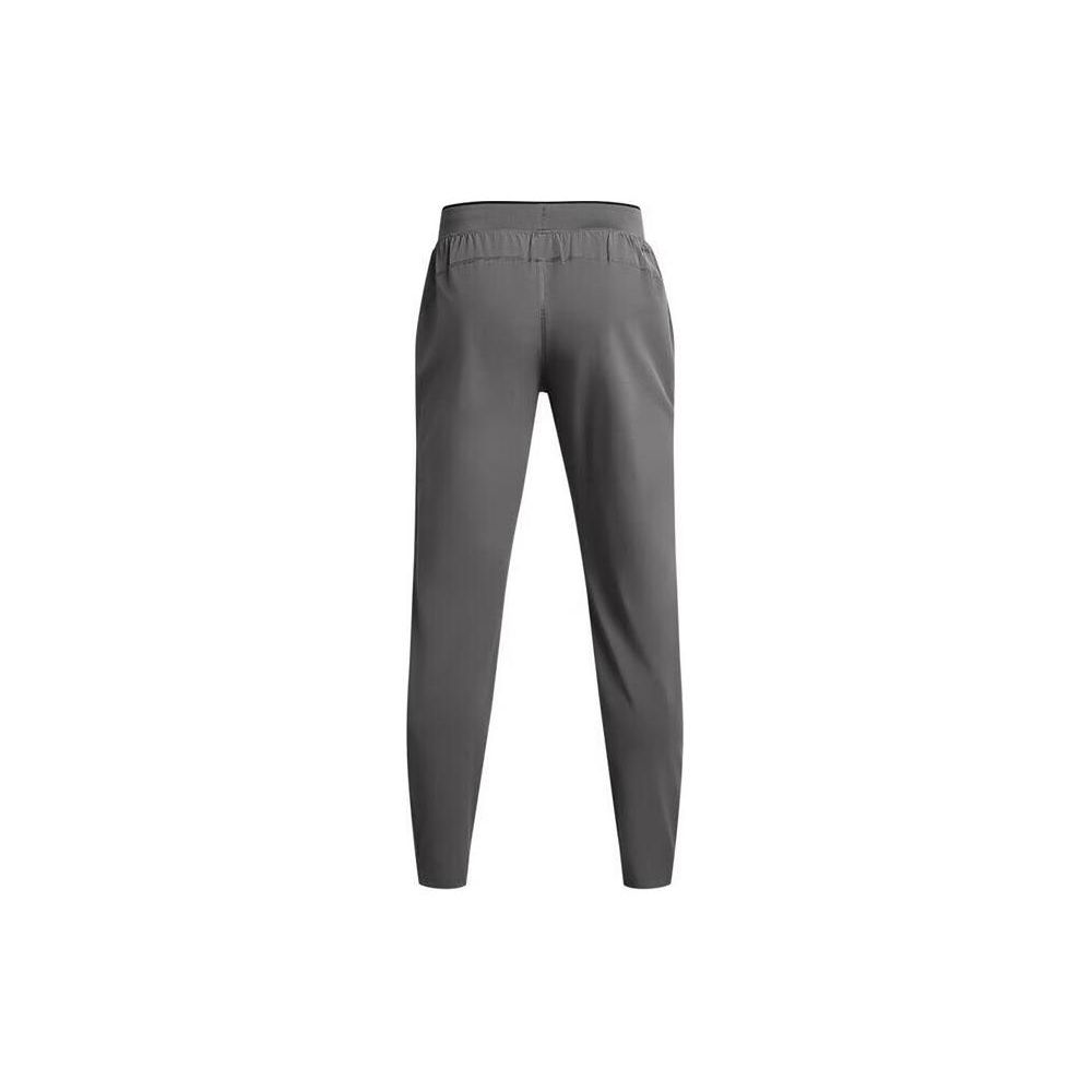 Under Armour Однотонные повседневные удобные трикотажные спортивные брюки для бега со средней посадкой, мужские низы, серые 1376800-025