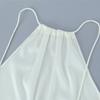 Women Halter Tank Tops Backless Sexy White Shirts Sleeveless Camis