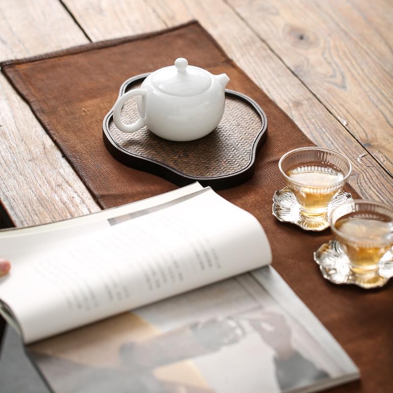 White Porcelain Tea Pot Yulan  Gongfu Tea Set Think Tank Office Use Large Size Tea Kettle for Busin And Home Use