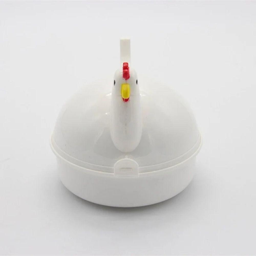 4 Eggs Egg Cooker Microwave Cooking Tool New Egg Boiler Steamer