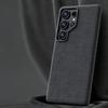 Премиальный кожаный чехол из замши для Samsung Galaxy S25 Ultra S24 Plus, с магнитной беспроводной зарядкой, металлическая крышка для защиты камеры