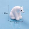 1 шт. имитация миниатюрного ледника, белого медведя, тюленя, кукла, украшение, фея, садовые аксессуары, украшения для дома, товары для творчества
