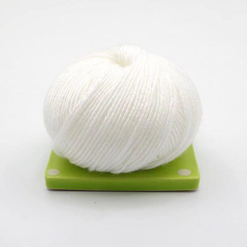 Клубок акриловой пряжи для вязания свитеров, крючков, обуви, тапочек, изделий ручной работы.