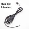 DC 5V LED 2-контактный 3-контактный Диммер USB-порт Питание сенсорное питание Удлинитель светового кабеля Провод Переключатель ВКЛ/ВЫКЛ Для светодиодной лампы
