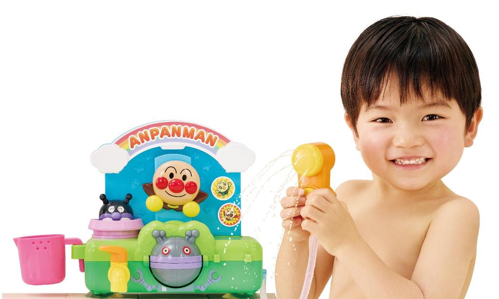 AGATSUMA Let's Play Together! Anpanman In the Bath [No Batteries Required] (Ages 3 and Up)