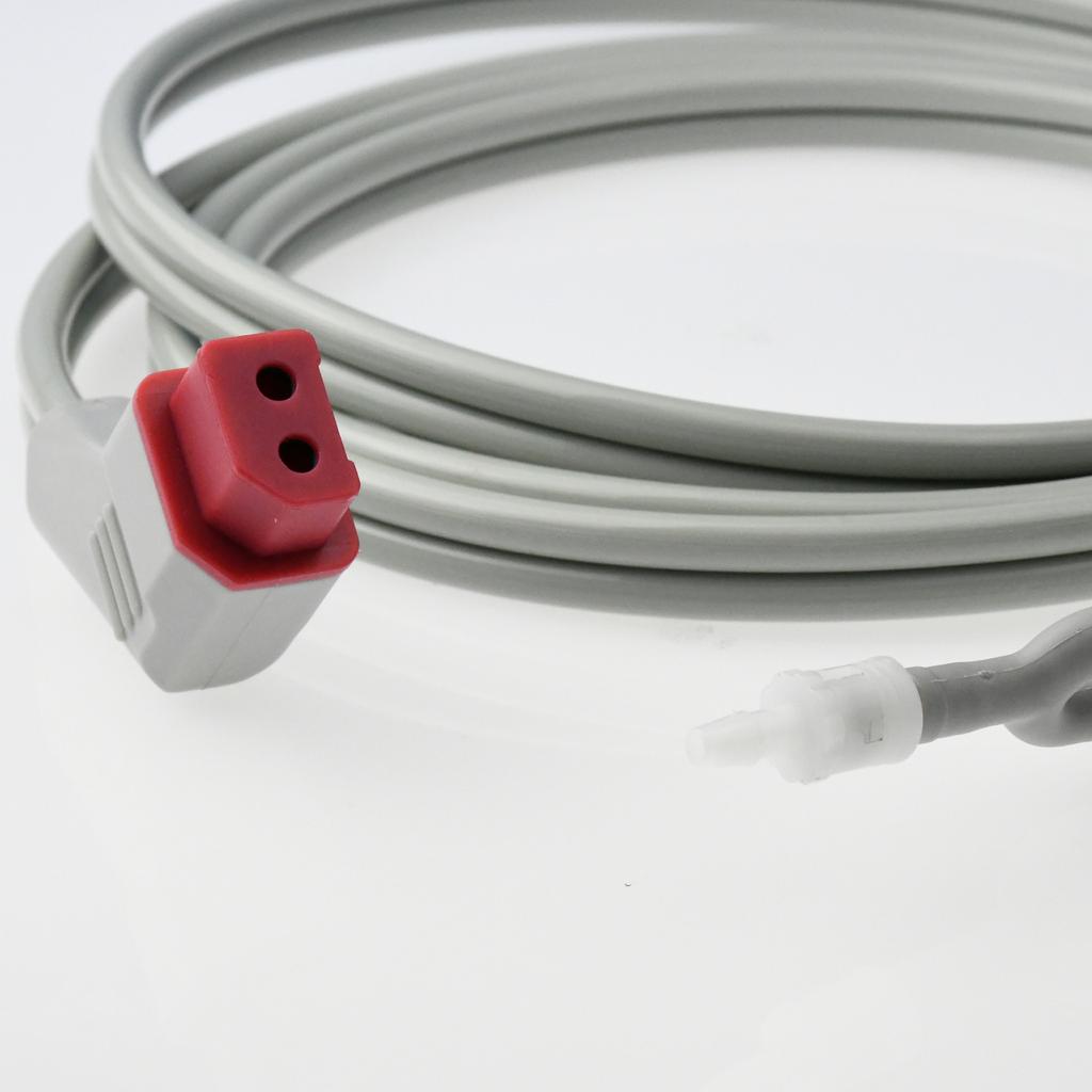Compatible Nihon Kohden, Etc Measuring Machine, NIBP Cuff Extension Hose with Connector, Double Tube Adapter, Measurement Blood Pressure Accessories