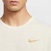 Nike Дышащая Приятная к коже Модная Универсальная Простая Футболка с коротким рукавом Мужские топы Парусиново-белый HJ3535133