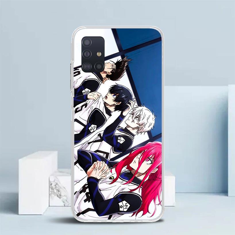 Чехол для телефона Blue Lock Исаги Ёити Для Samsung Galaxy A52 A32 A22 A12 A51 A50S A30S A10S Note 20 Ultra 10 S10 Plus A31 A20 A71 A7