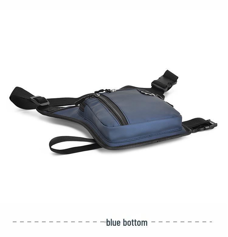 Мужская многофункциональная водонепроницаемая набедренная сумка кроссбоди для повседневных занятий спортом и велоспорта