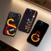 G-Galatasaray S-SK узор 1905-х Чехол для телефона Для iPhone17,16,15,14,13,12 Plus,Max Мягкий силиконовый Черный чехол